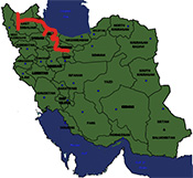 thumb map-Iran-north-northwest-tour