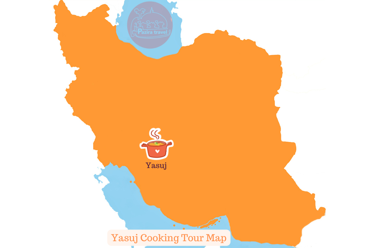 Cuisine Ash Dengo lors du Yasuj Culinary Tour !