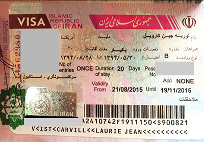 iran visa american passport holder