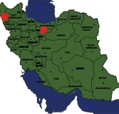 map two revolutions one coup Iran