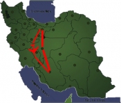 salam-Iran-trip-map
